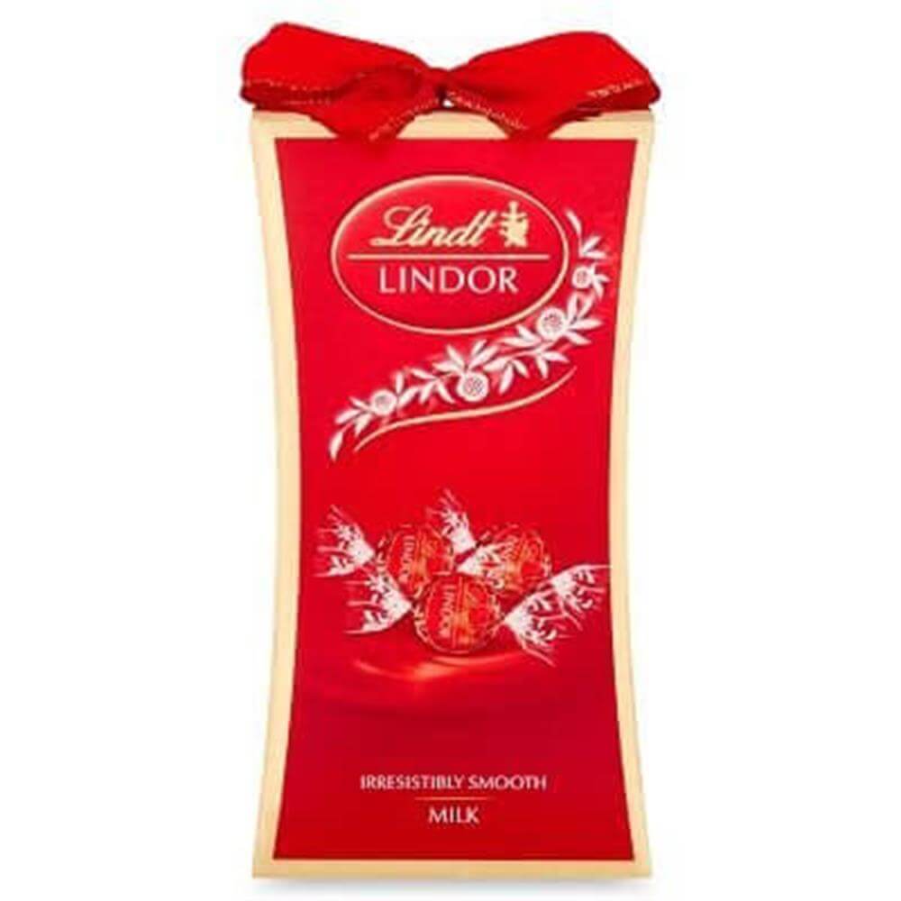 Lindt Lindor Milk Bow Gift Box 75g